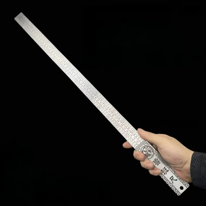 🏆Vente flash🔥Règles de mesure multifonctionnelles en acier trempé et en acier inoxydable, montées sur véhicule📏