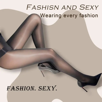 🔥Final 3 Hours: 50% OFF🔥Shiny oil sheer Tights Pantyhose for Women
