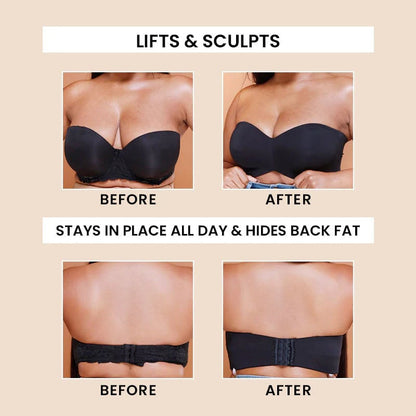 💕What should I wear tomorrow?💕Summer Sale Non-Slip Full-Coverage Bandeau Bra
