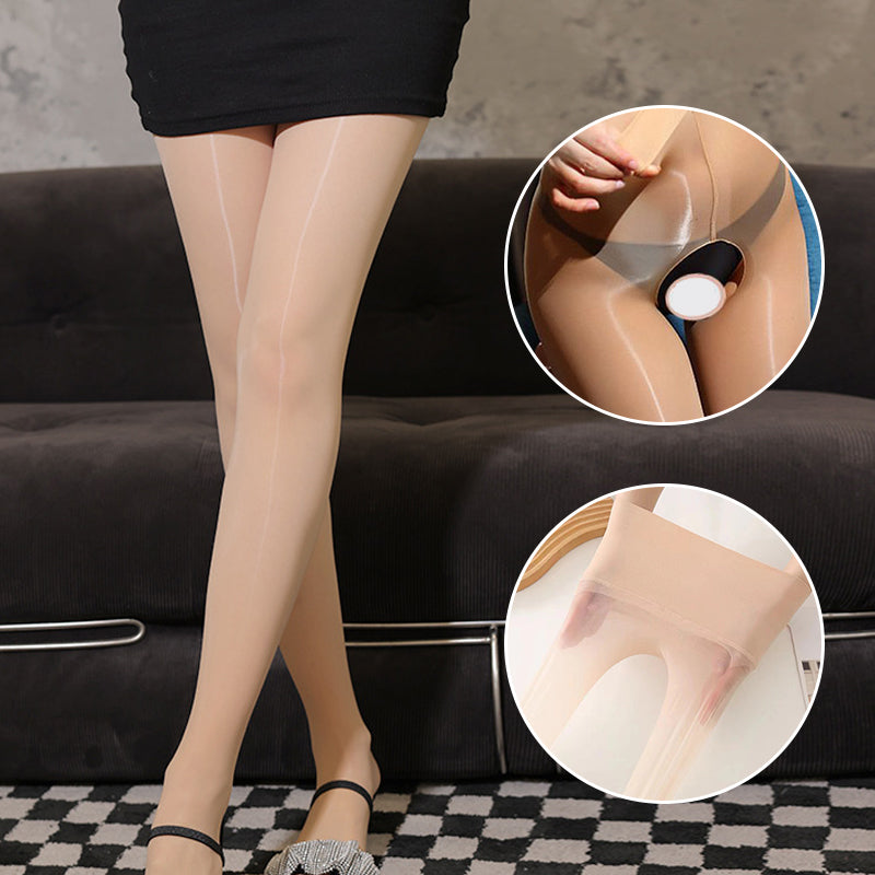 🔥Final 3 Hours: 50% OFF🔥Shiny oil sheer Tights Pantyhose for Women