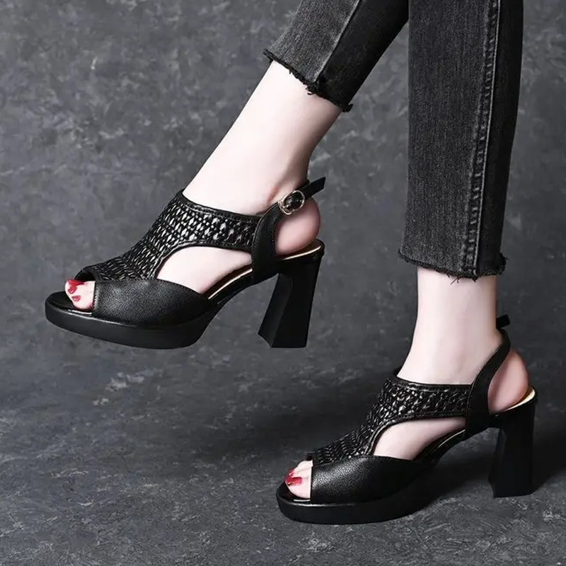 Women’s Soft Comfort Open-Toe Heels