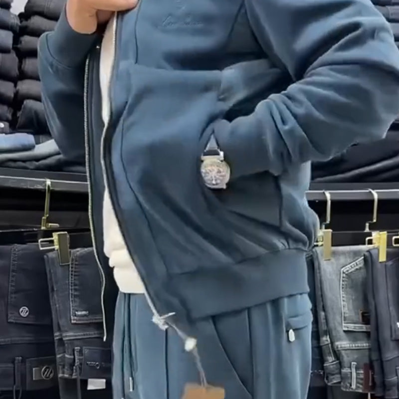 🎉 Hot Sale 50% OFF✈️Men's Casual Jacket & Pants Two-Piece Set