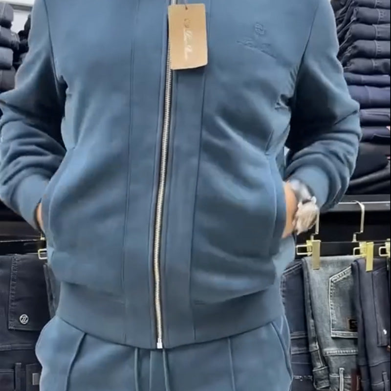 🎉 Hot Sale 50% OFF✈️Men's Casual Jacket & Pants Two-Piece Set