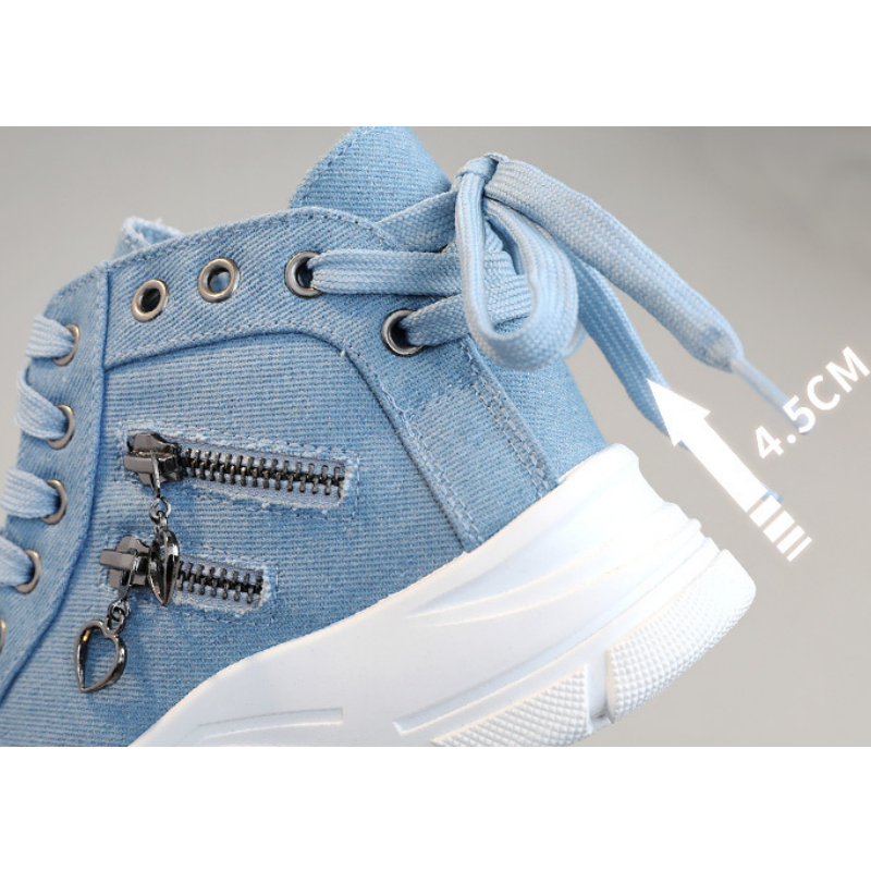 💗LAST DAY - PROMOTION💗Women's Casual Chunky-Soled Canvas Shoes