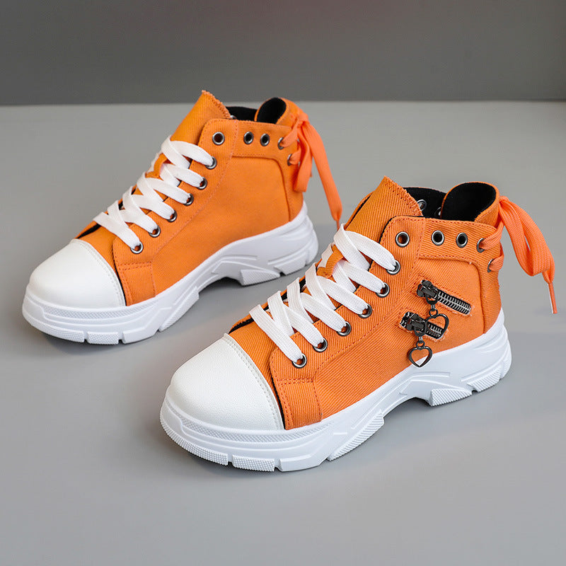 💗LAST DAY - PROMOTION💗Women's Casual Chunky-Soled Canvas Shoes