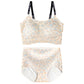 🍂Autumn Promotion 50%💕Women's Seamless Leopard Bra & Panty Set