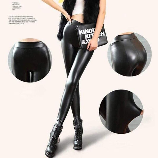 🔥LAST DAY SALE- 50% OFF👖faux leather leggings (fleece inside)