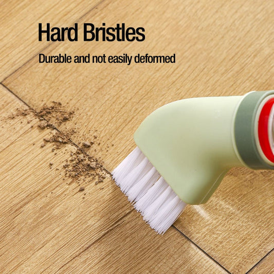 🔥SOLDES 50 % DE RÉDUCTION🎁  Brosse multifonctionnelle pour recoins, connectable à des bouteilles d'eau minérale