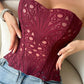 🔥🩱Women's Lace Up Shapewear Tube Top