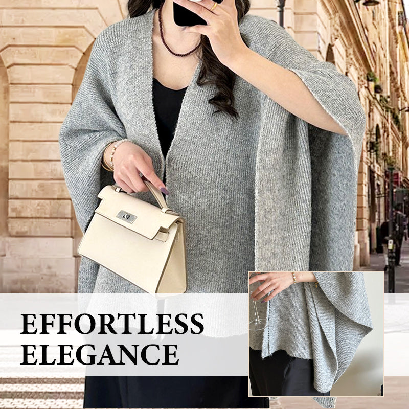 🏆50K+ SOLD! Almost Gone - 49% OFF💕Women's Elegant Knit Cardigan Cape