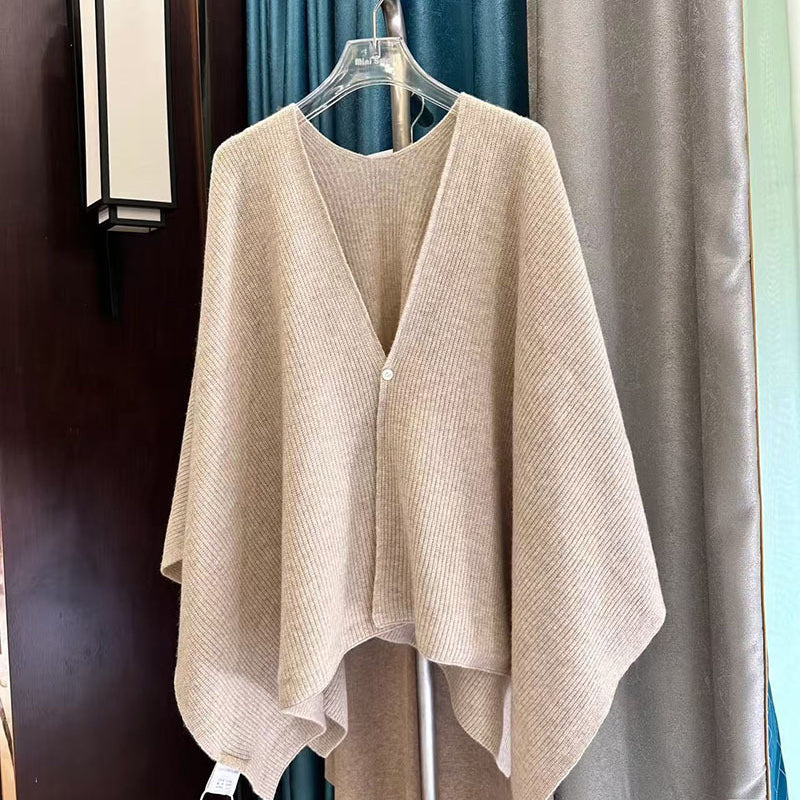 🏆50K+ SOLD! Almost Gone - 49% OFF💕Women's Elegant Knit Cardigan Cape