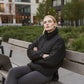Women's Lightweight Waterproof Quilted Pullover Hoodie