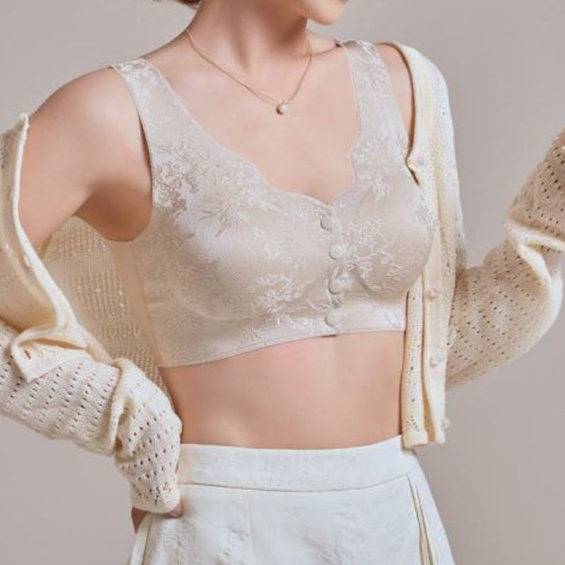 Comfort Front-Clasp & Wire-Free Seamless Bra☁️✨