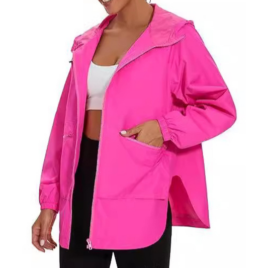 Women’s Waterproof Lightweight Jacket for Outdoor