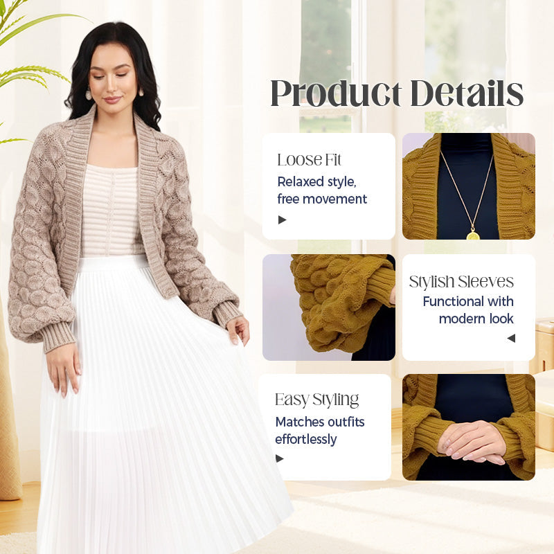 Women's Warm Shawls and Wraps with Sleeves