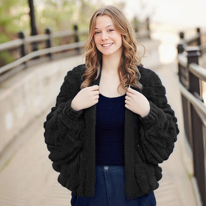 Women's Warm Shawls and Wraps with Sleeves