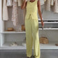 🌸Seasonal Sale: 48% OFF🌸Women's Sleeveless Top and Full-Length Pants Set