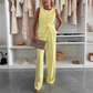 🌸Seasonal Sale: 48% OFF🌸Women's Sleeveless Top and Full-Length Pants Set