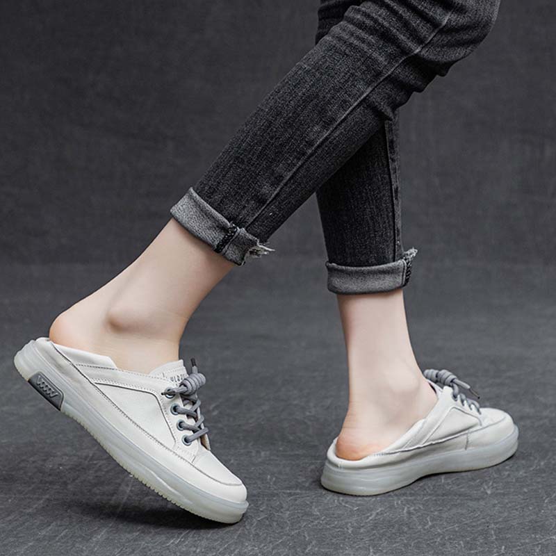 Women's Casual Artificial Leather Shoes