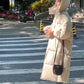 Women's Long Quilted Puffer Hooded Down Coat