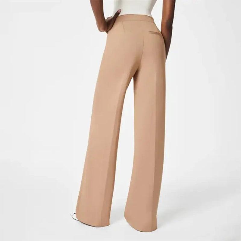 🥰Tummy Control Button Wide Leg Pant