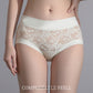 Women's Hygienic Mid-Rise Lace Panties