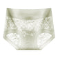 Women's Hygienic Mid-Rise Lace Panties