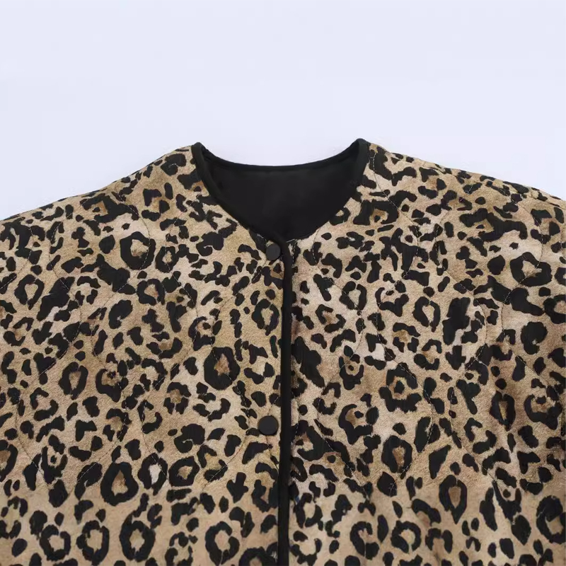 Women’s Lightweight Quilted Warm Reversible Jacket