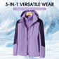 3-in-1 Outdoor Waterproof Jacket