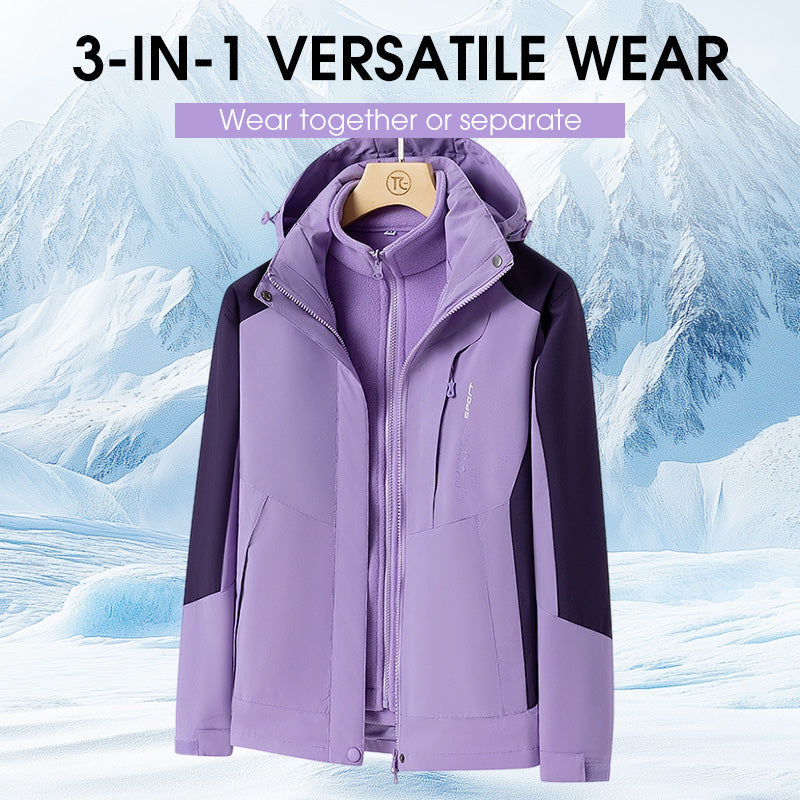 3-in-1 Outdoor Waterproof Jacket