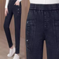 Women's High Waisted Stretch Skinny Jeans with Pockets