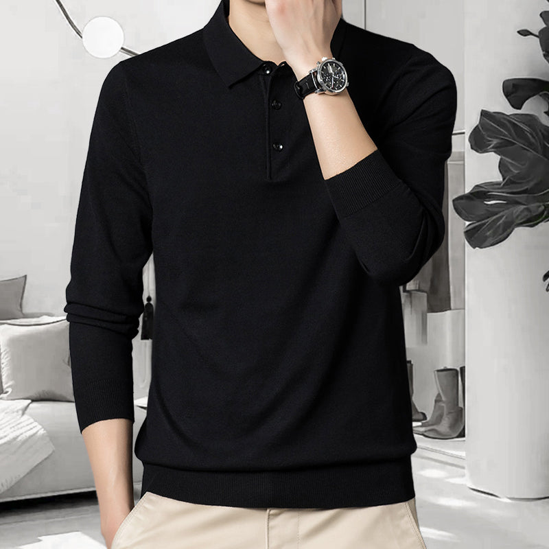 🔥Men’s Classic Solid Color Knit Top|BUY 2 FREE Shipping🔥