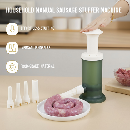 🌭Machine à saucisses manuelle pour usage domestique