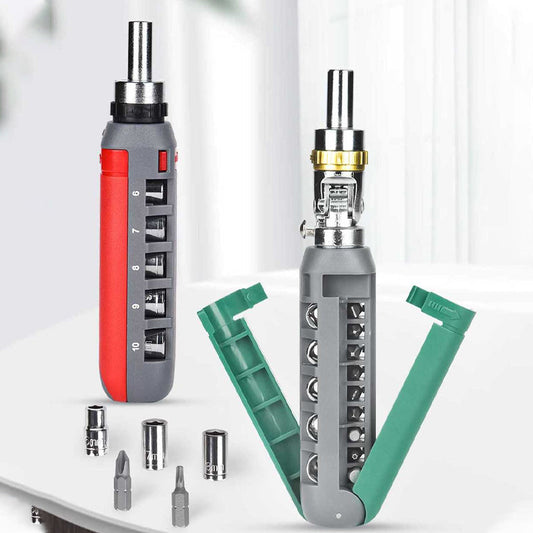 🌟Ensemble de Tournevis à Cliquet Multifonctionnel 14 en 1