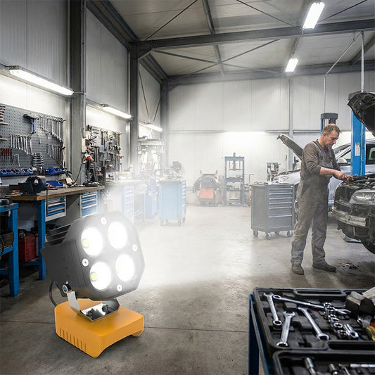 Lampe de travail LED portable 40 W 6000 lm