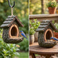 Mangeoire à oiseaux décorative d'extérieur pour jardin