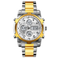 📢📢53% DE RÉDUCTION !! ⏰ Montre Analogique-Numérique Militaire Étanche pour Hommes – 48mm, Multifonction & Bracelet en Acier Inoxydable ! 🕰️💪