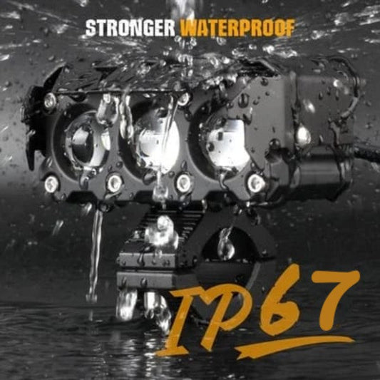 Feu de route pour moto Feu auxiliaire à LED