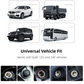 7-in-1 Retractable Fast Car Charger with Voltage Display