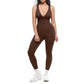 🥳SOLDES 2026🥳💞PLUS DE 50 000 EXEMPLAIRES VENDUS !🌸🦋50 % DE RÉDUCTION Combinaison à col en V ultra-extensible – Confortable toute la journée, pour le fitness et bien plus encore. Respirante, souple et chic sans effort. Votre allié idéal pour bouger. 🧘