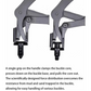 Outil multifonctionnel pour retirer les clips de voiture