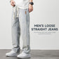 Jean droit ample pour homme