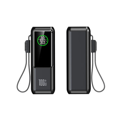 📱💥 55 % de réduction + livraison gratuite  – Chargeur portable + câble intégré (Lightning/Type-C) | Recharge ultra rapide, tient dans une poche, sécurité anti-surcharge 🔐