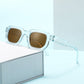 🕶️ 50% DE RÉDUCTION! ✨ Lunettes de Soleil Unisexe à Monture Carrée Épaisse – Protection UV400, Design Rétro & Look Tendance 😎