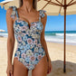 Maillot de bain une pièce imprimé pour femme