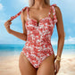 Maillot de bain une pièce imprimé pour femme