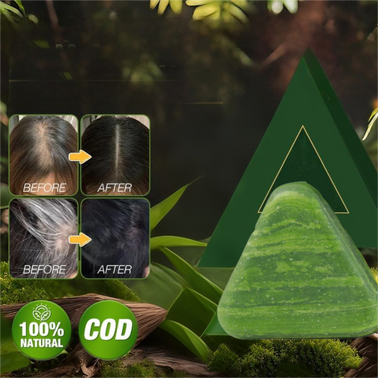 Shampoing solide aux plantes – contrôle du sébum & volume