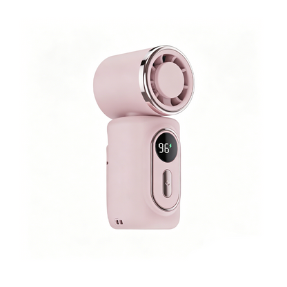 Ventilateur portable à pince avec écran LED