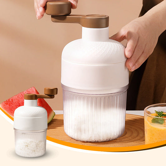 Machine à glace pilée manuelle portable ❄️