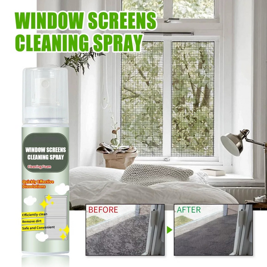 Spray nettoyant pour moustiquaires sans rinçage